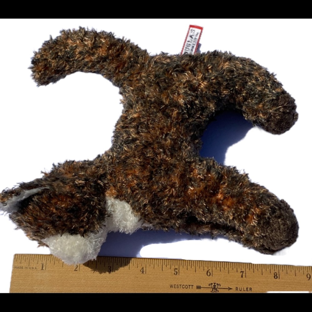 Douglas Cuddle Toy Super Soft brown ginger tiger cat 8” - Picture 4 of 10